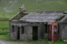 Derelict House And Phone Box, Foula
